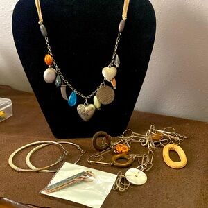 American Eagle Boho Chic Necklace & Earring Set